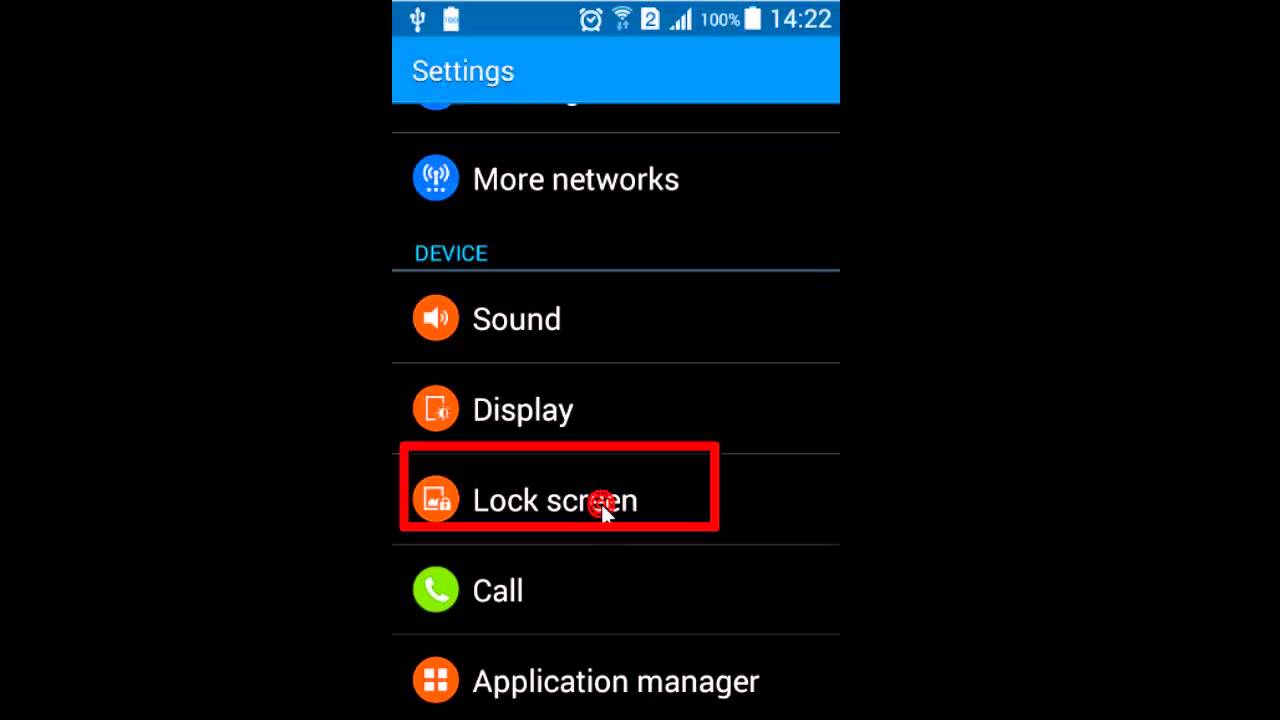how to turn off screen lock